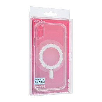 Накладка Vixion для Apple iPhone XR MagSafe, прозрачный