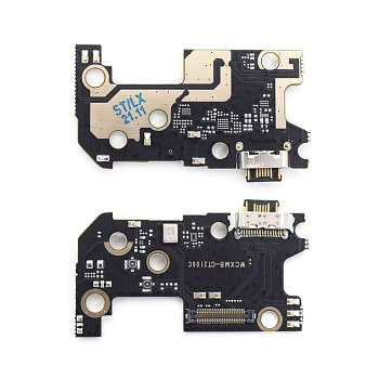 Разъем зарядки для телефона Xiaomi Mi 8 (M1803E1A) и микрофон