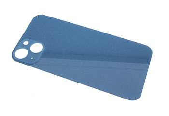 Задняя крышка (стекло) для Apple iPhone 13 синяя