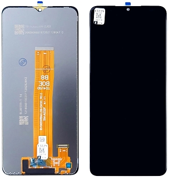 Дисплей для Samsung Galaxy A12s (A127F) + тачскрин, черный (100%)