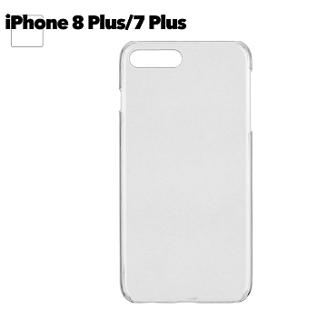 Защитная крышка "LP" для Apple iPhone 7 Plus, 8 Plus ультратонкая, прозрачная (европакет)