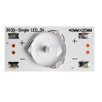 Светодиодная подсветка для телевизоров универсальная (3 В) 3030-SingleLED_3V